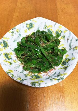 無限ピーマンのおひたし-レシピのメイン写真