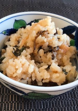 普通のお米で、もっちり山菜おこわ♡-レシピのメイン写真