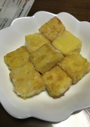 くず粉のとうもろこし豆腐の揚げ出し-レシピのメイン写真