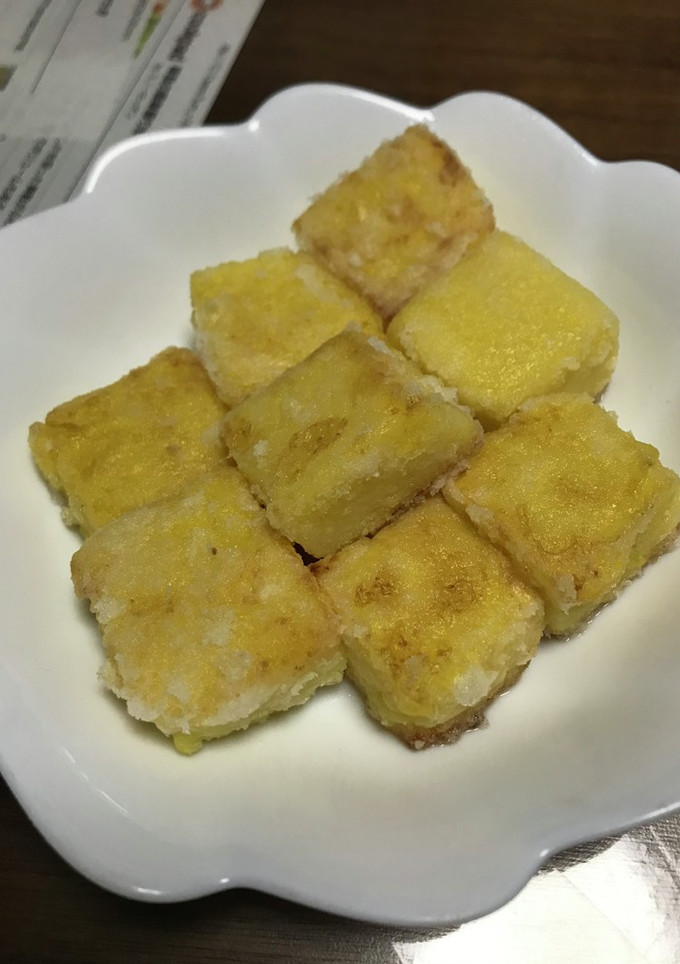 くず粉のとうもろこし豆腐の揚げ出し-レシピのメイン写真