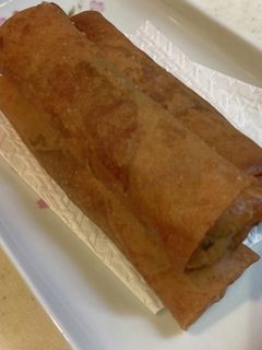 鯵の梅しそ春巻き-レシピのメイン写真