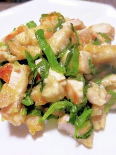 しっとり簡単!鶏むね肉の大葉塩焼き-レシピのメイン写真