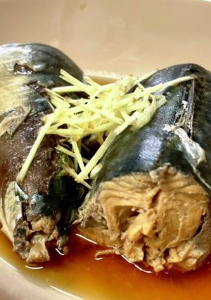 骨まで食べられるさばの生姜煮（大量消費）-レシピのメイン写真