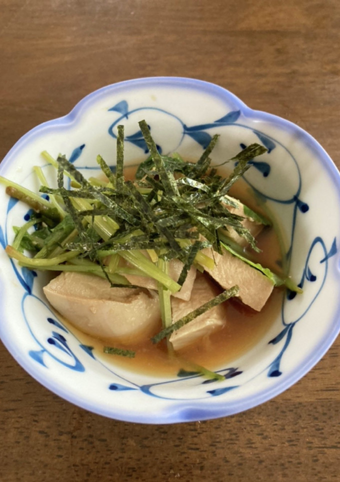 鶏わさみつば和え-レシピのメイン写真