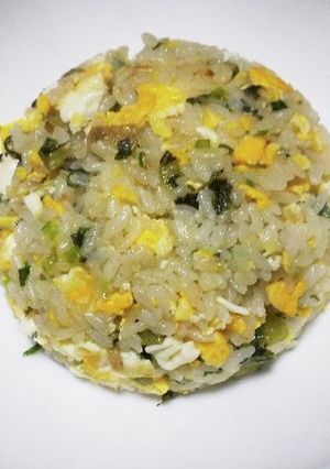 高菜漬けが余ったら簡単高菜炒飯に。-レシピのメイン写真