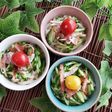 パリっと美味しいサラダうどん(^-^)v