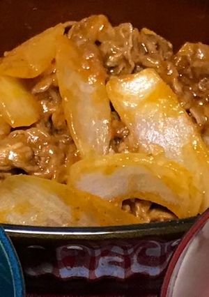 超簡単!牛肉ケチャップ-レシピのメイン写真