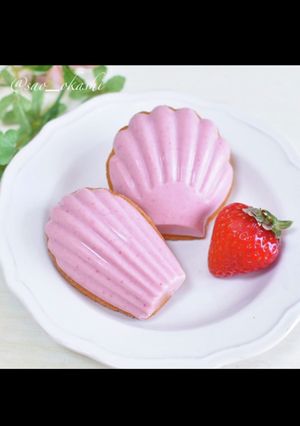 チョコ付きマドレーヌ-レシピのメイン写真