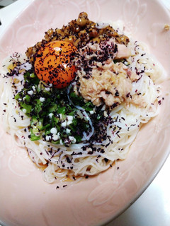 夏バテ防止②ネバネバ夏ぶっかけ素麺-レシピのメイン写真