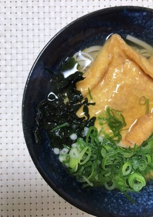 【糖質7,6g】甘いお揚げ♡きつねうどん-レシピのメイン写真
