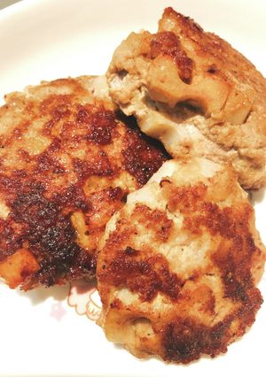 簡単レンコンハンバーグ-レシピのメイン写真