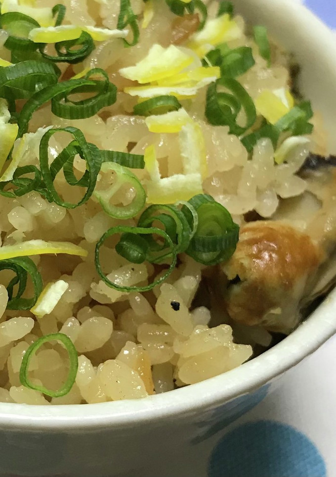 牡蠣の炊き込みご飯-レシピのメイン写真