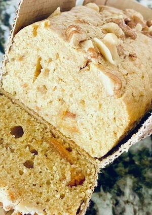 バター不使用　柿のパウンドケーキ-レシピのメイン写真