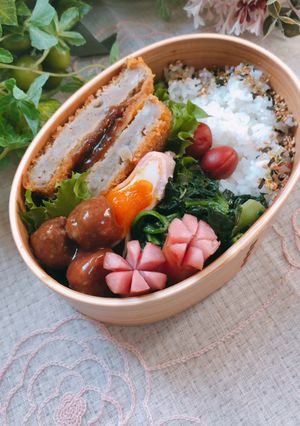 高校2年女子お弁当♥2021.06.08-レシピのメイン写真