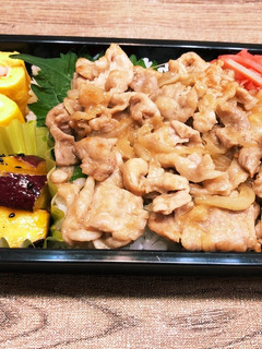 しょうが焼き弁当 0608-レシピのメイン写真