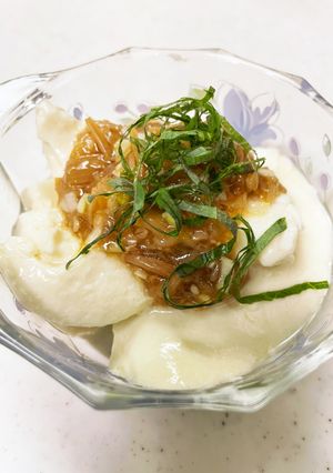 超簡単♪なめたけ冷奴-レシピのメイン写真