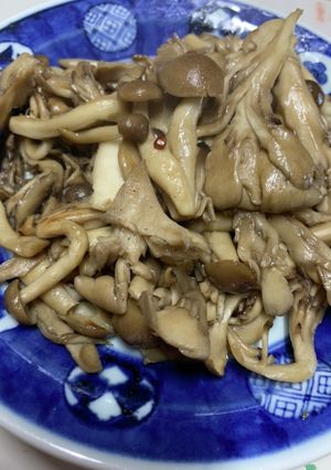 糖尿対策、舞茸としめじ炒め-レシピのメイン写真