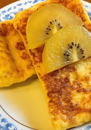 甘すぎない！ふわふわ豆乳フレンチトースト-レシピのメイン写真