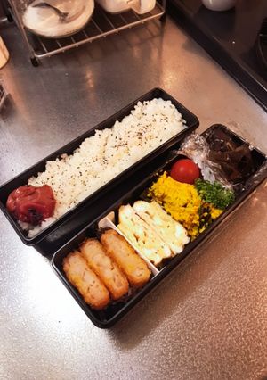 冷凍えびカツのお弁当-レシピのメイン写真