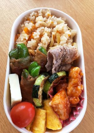 お弁当　2021.6.8-レシピのメイン写真