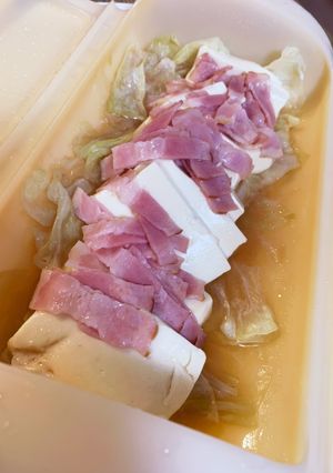 豆腐とキャベツの塩だれベーコン-レシピのメイン写真