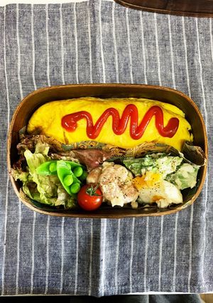オムライス弁当　〜男子高校生弁当〜-レシピのメイン写真