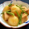 厚揚げ・じゃが芋とインゲンの煮物*旨煮