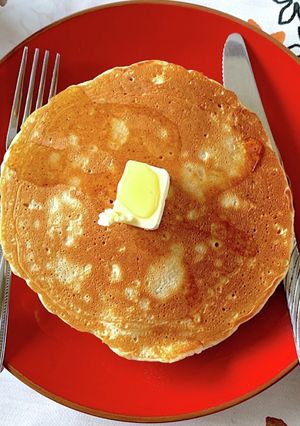 喫茶店の味！？オートミールホットケーキ-レシピのメイン写真