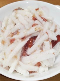 長芋の梅和え-レシピのメイン写真