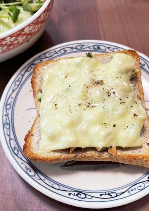 チーズとろり☆ツナのオープンサンド-レシピのメイン写真
