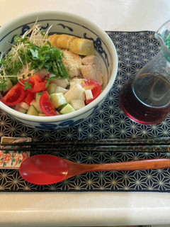 具だくさんの冷やしうどん-レシピのメイン写真