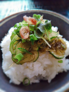 ♪薄切りきゅうりとめかぶのトロトロ♪-レシピのメイン写真