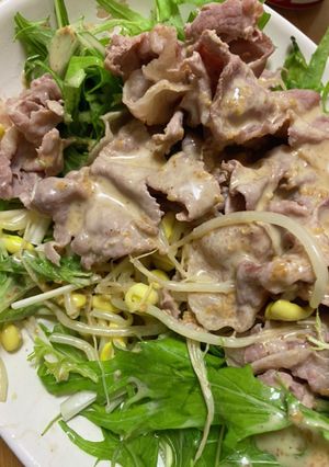 簡単♩豆もやしの冷しゃぶサラダ-レシピのメイン写真