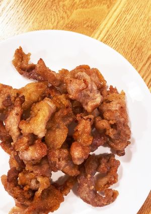 おつまみにも！唐揚げっぽい豚コマ揚げ-レシピのメイン写真