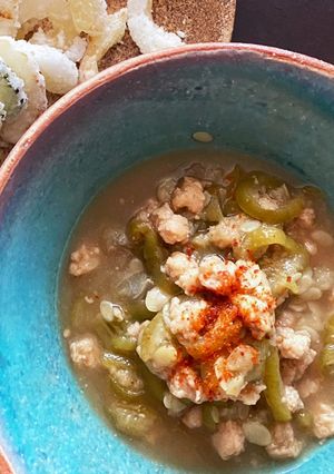 簡単！はじめてのヘチマ味噌煮-レシピのメイン写真