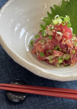 鰹のなめろう-レシピのメイン写真