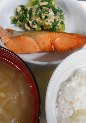 小松菜の納豆和え-レシピのメイン写真