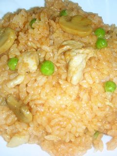 S炊飯器でチキンピラフ-レシピのメイン写真