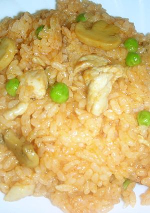 S炊飯器でチキンピラフ-レシピのメイン写真
