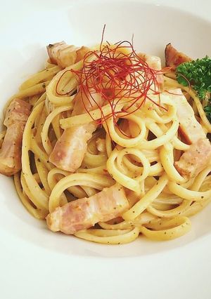 スパイシーカルボナーラ-レシピのメイン写真