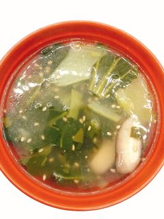 【病院】青菜の中華スープ【給食】-レシピのメイン写真