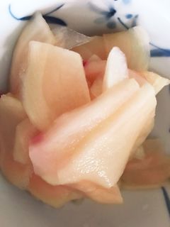 すっぱく無い新生姜の甘酢漬け-レシピのメイン写真