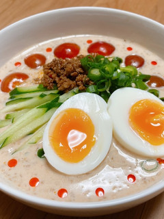 冷し胡麻豆乳坦々素麺-レシピのメイン写真