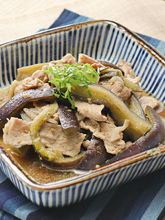 豚肉となすのごま煮浸し-レシピのメイン写真