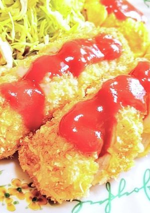 歯茎で切れる柔らかさ　極厚棒チキンカツ-レシピのメイン写真