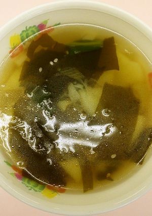 中華スープ　★宇都宮学校給食-レシピのメイン写真