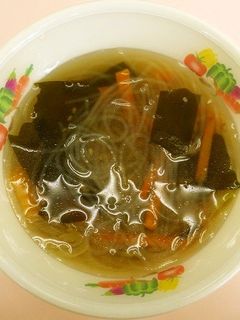 わかめスープ ★宇都宮学校給食-レシピのメイン写真