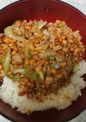 納豆丼-レシピのメイン写真