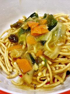 野菜たっぷり☆パリッと揚げ麺の中華あん-レシピのメイン写真
