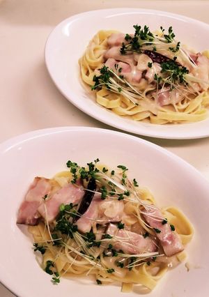 ◇簡単！クリーミーなフィットチーネ◇-レシピのメイン写真